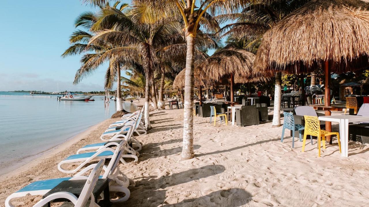 El Fuerte Beach Apartments Mahahual Exterior foto