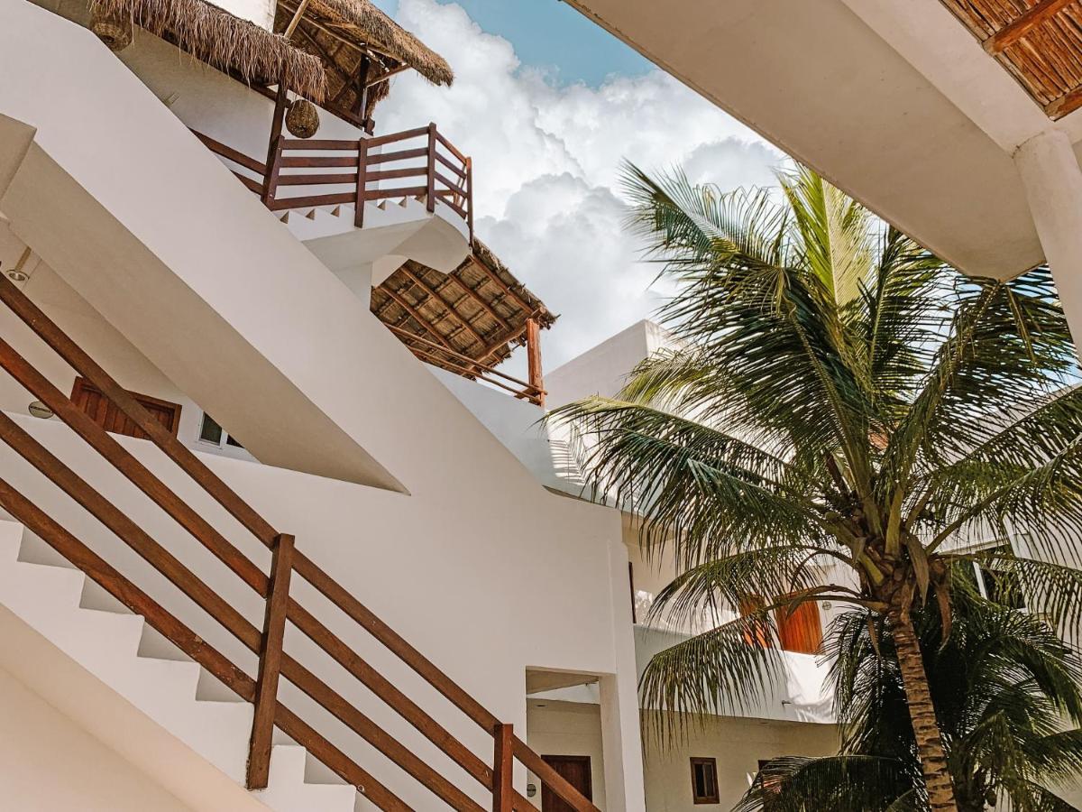 El Fuerte Beach Apartments Mahahual Exterior foto