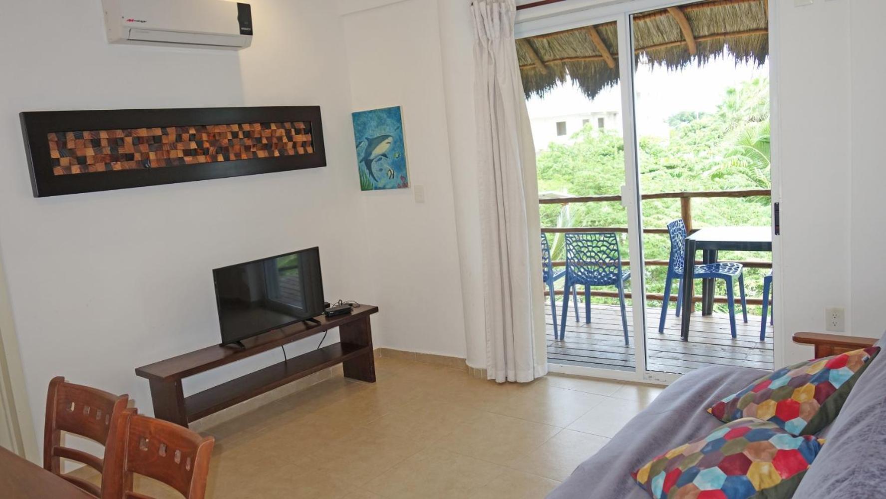 El Fuerte Beach Apartments Mahahual Cameră foto