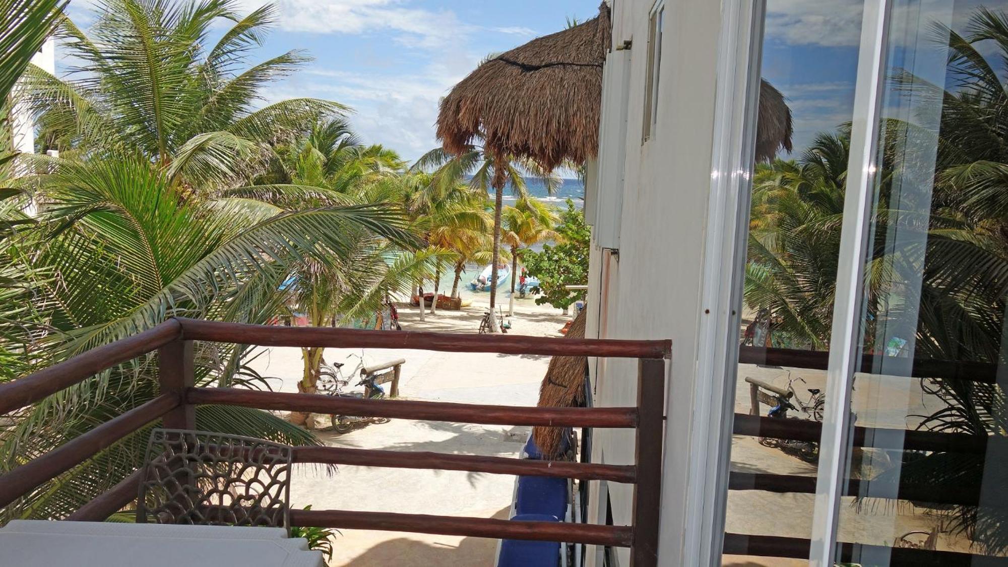 El Fuerte Beach Apartments Mahahual Cameră foto