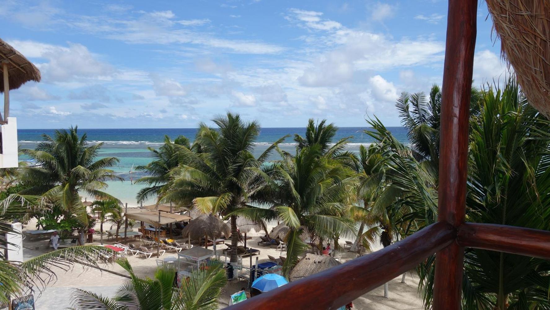El Fuerte Beach Apartments Mahahual Exterior foto