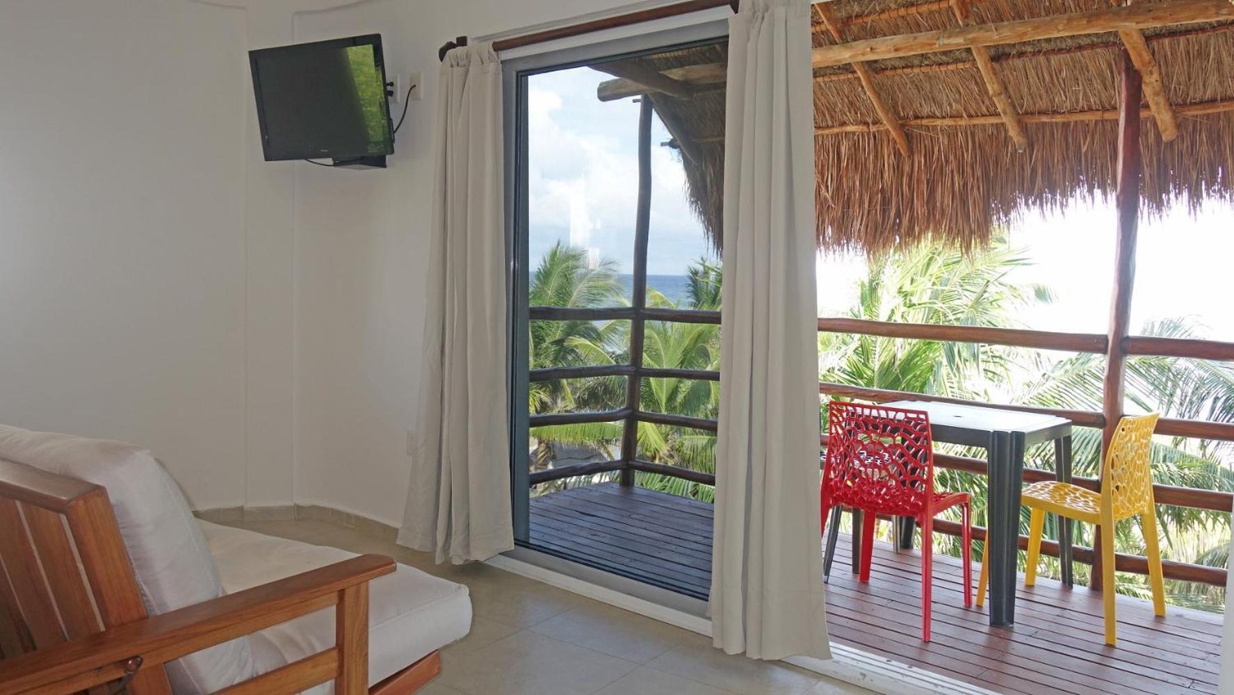 El Fuerte Beach Apartments Mahahual Exterior foto