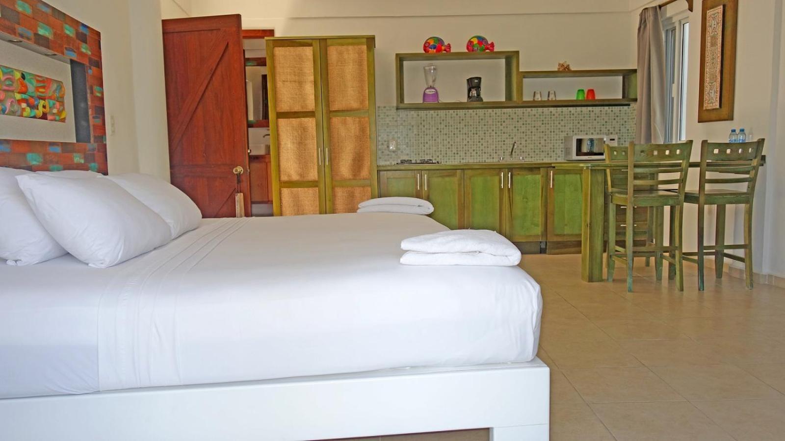 El Fuerte Beach Apartments Mahahual Cameră foto