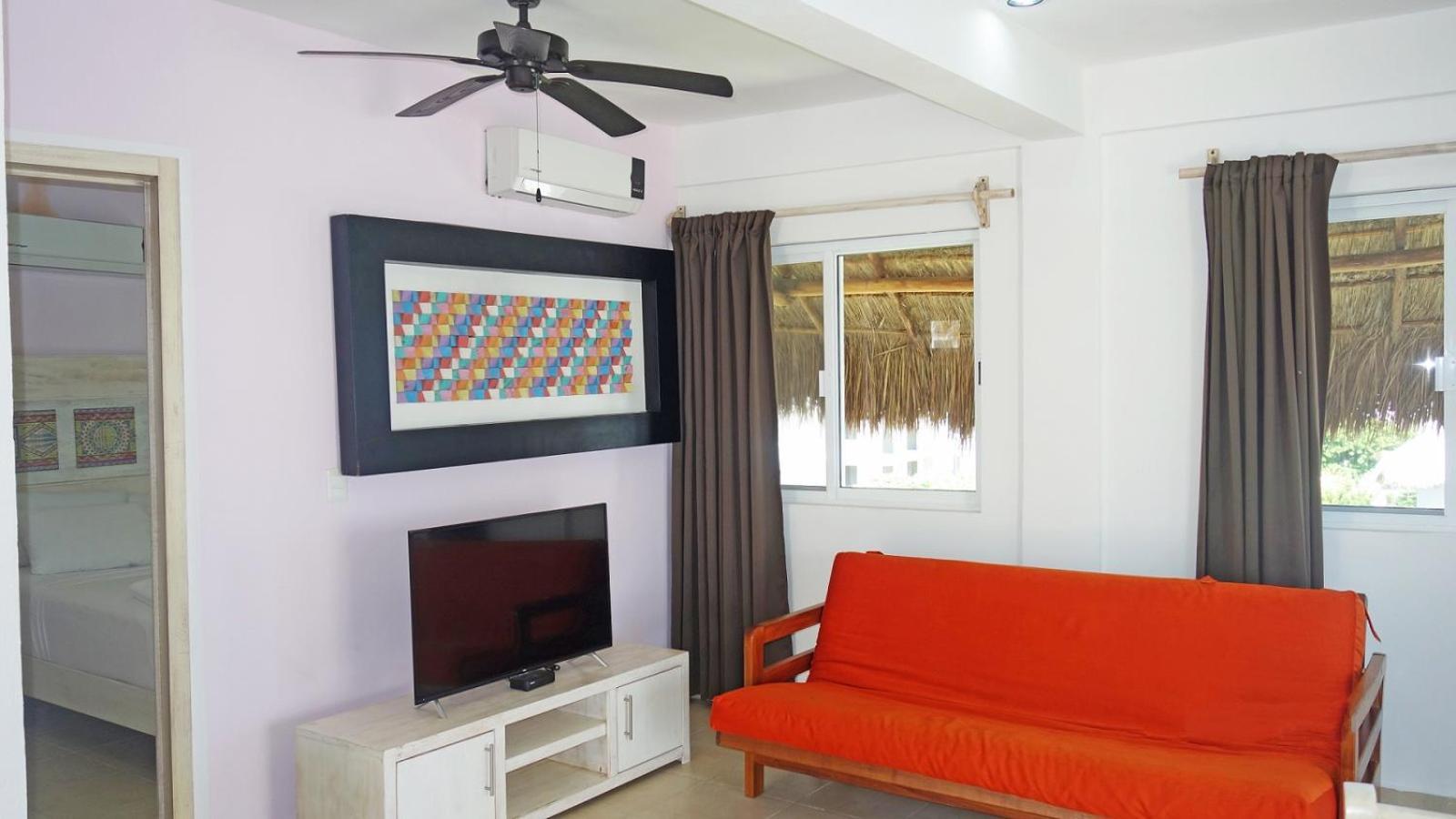 El Fuerte Beach Apartments Mahahual Cameră foto