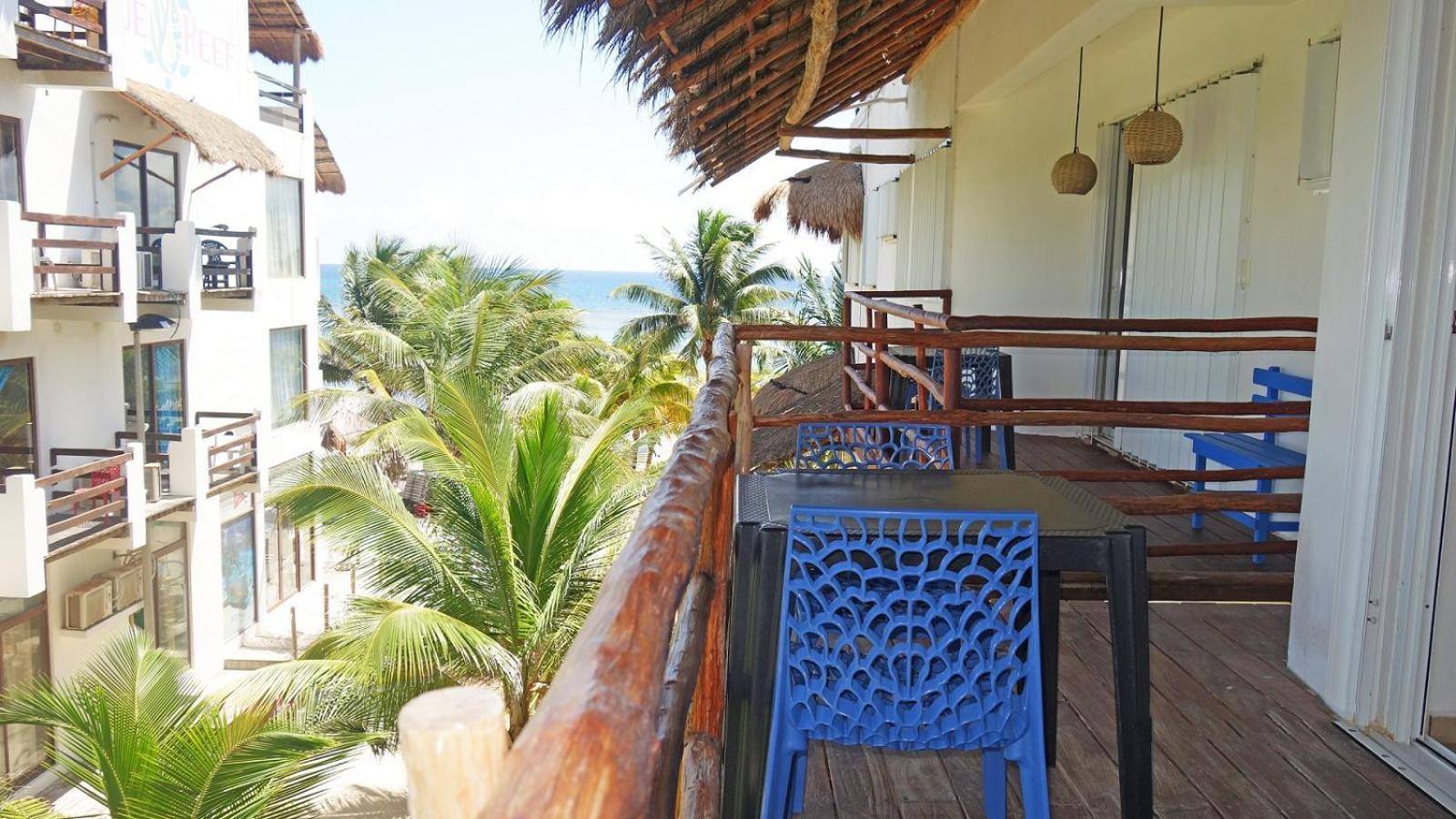 El Fuerte Beach Apartments Mahahual Cameră foto